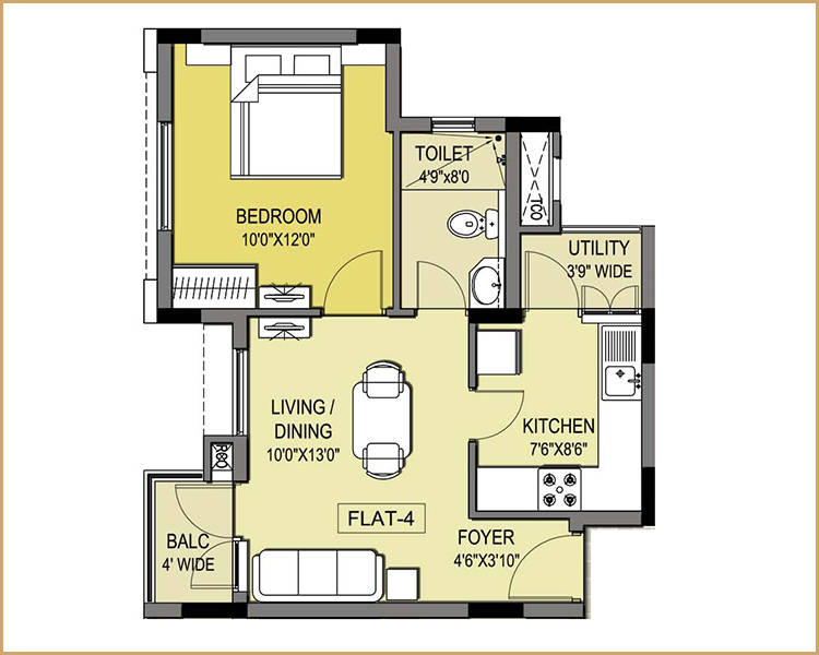 SCO Unit Floor Plan